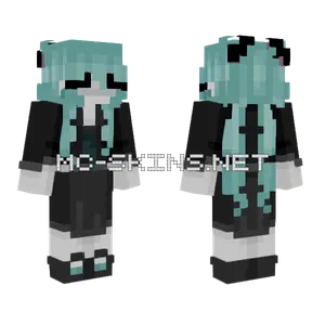 Hatsune Miku Skin Minecraft skin