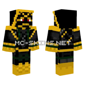 Hawkeye Ronin Marvel Rivals Minecraft skin