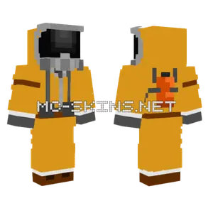 Hazard Corporation Hazmat Suit Minecraft skin