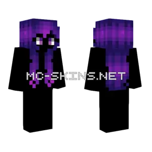 Hb Ombre Galaxy Blue Purple Minecraft skin
