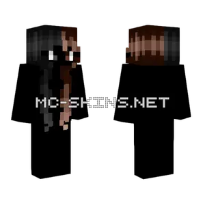 Hb Super Long Curly Hair Minecraft skin