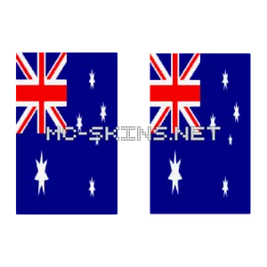 Heard Island and McDonald Islands Flag cape, outside and lining