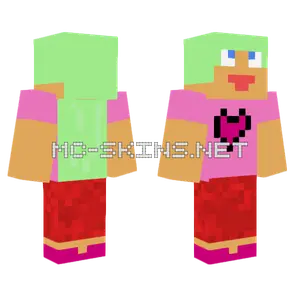 Heart Lexi Minecraft skin