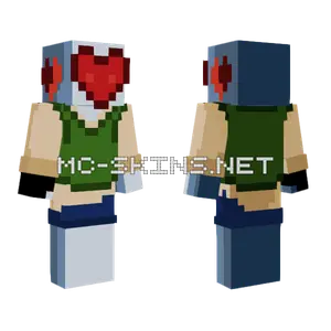 Hearts Skin Minecraft skin