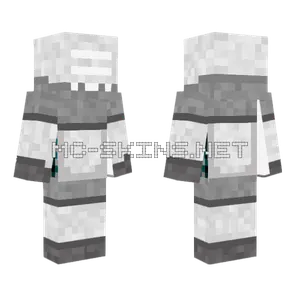Heavy Iron Armor Minecraft skin