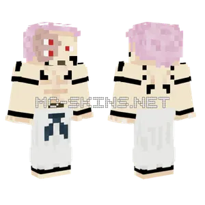 Heian Era Ryomen Sukuna Minecraft skin