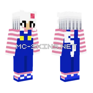 Hello Kitty Minecraft skin