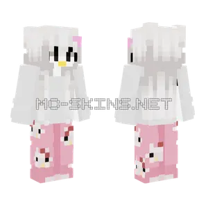 Hello Kitty Minecraft skin