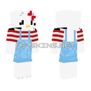 Hello Kitty Minecraft skin