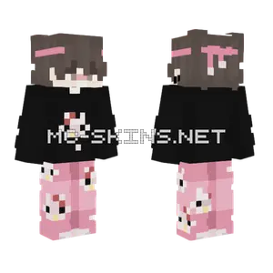 Hello Kitty Boy Minecraft skin