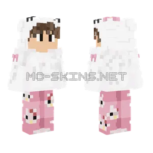 Hello Kitty Boy Skin Minecraft skin