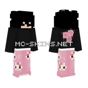 Hello Kitty Compression Shirt Minecraft skin