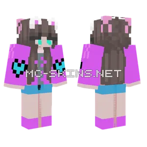 Hello Kitty Cute Minecraft skin
