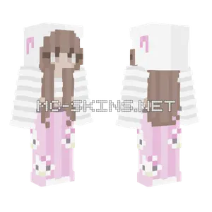 Hello Kitty Fan Skin Minecraft skin