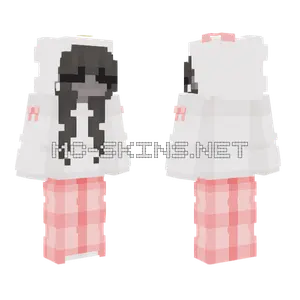 Hello Kitty Hoodie Minecraft skin