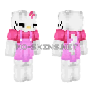 Hello Kitty Outfit Minecraft skin