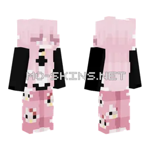 Hello Kitty Pants Minecraft skin