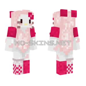 Hello Kitty Skin Minecraft skin
