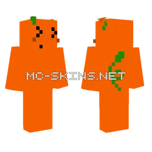Hello Orange Minecraft skin