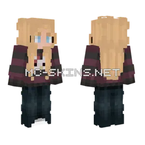 Hellokitty Sweater Minecraft skin