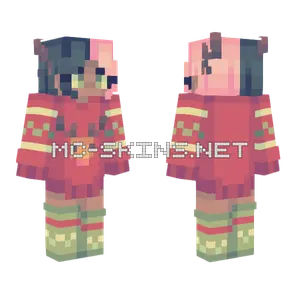 Here Comes Santa Claus Minecraft skin
