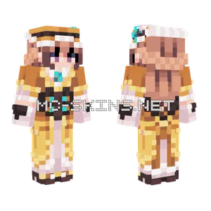 Hermosa Genshin Girl Minecraft skin