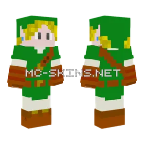 Hero Of Time Minecraft skin
