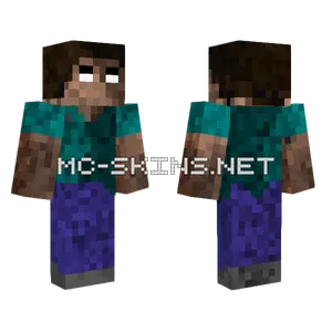 Herobrine 7 Annoying Villagers Minecraft skin