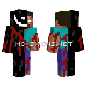 Herobrine Corrompido Minecraft skin