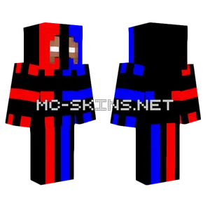 Herobrine Masked Man Minecraft skin
