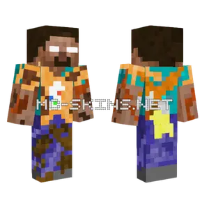 Herobrine Milestone 3 Minecraft skin