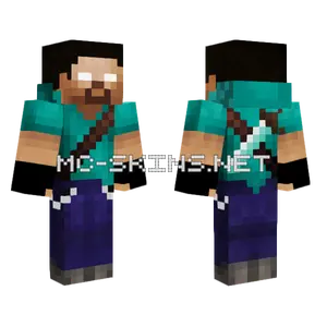 Herobrine Pro Minecraft skin