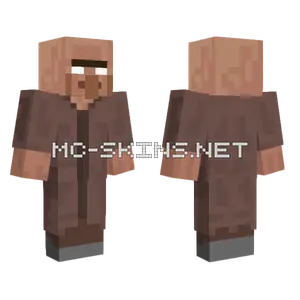 Herobroon Villager Minecraft skin