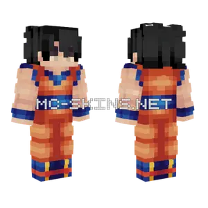 Hey Its Me Goku Minecraft skin