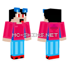 Hhhc Blue Outfit Minecraft skin