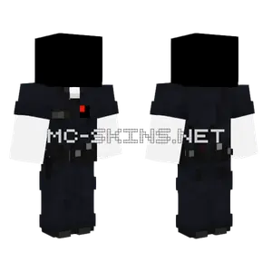 Hhhfffm Black Outfit Minecraft skin