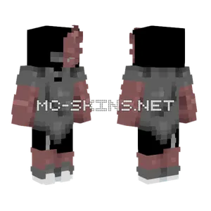 Hiding Behind Mask Ob Minecraft skin