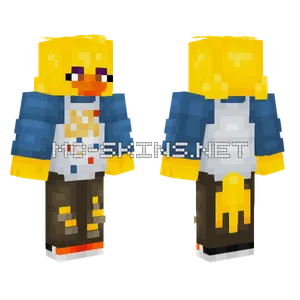 Highschool Chica Minecraft skin
