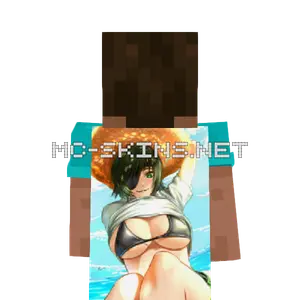 Himeno Bikini cape, outside and lining