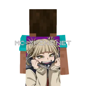 Himiko Toga cape, outside and lining