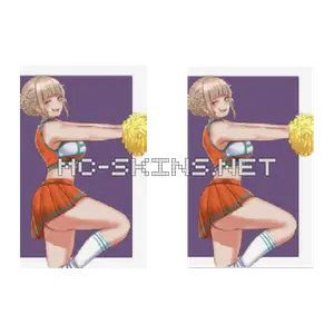 Himiko Toga Cheerleader cape, outside and lining