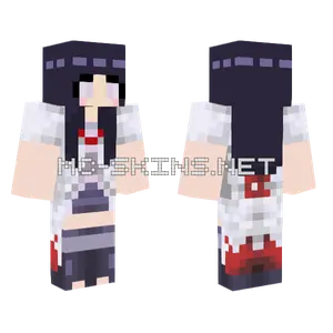 Hinata Hokage Minecraft skin