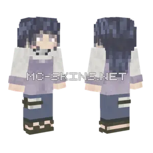 Hinata Hyuga Naruto Shippuden Minecraft skin