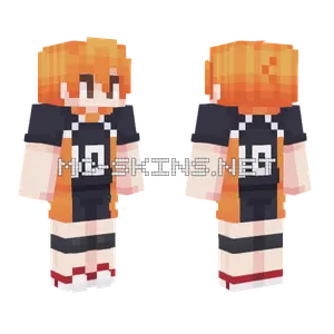 Hinata Shoyo 2 0 Minecraft skin