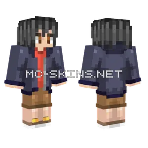Hiro School Uniform Minecraft skin