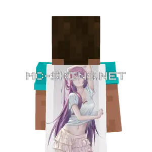 Hitagi Senjougahara cape, outside and lining