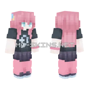 Hitori Gotoh Band Shirt Minecraft skin
