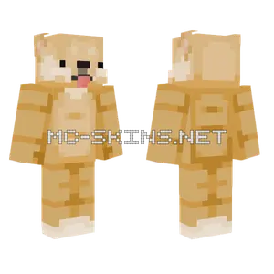 Hive Styled Doge Minecraft skin