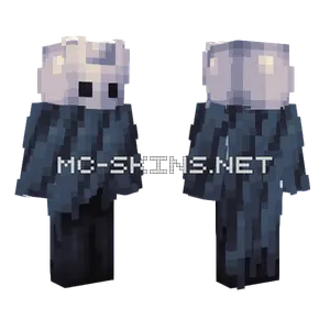 Hollow Knight No Weapon Minecraft skin