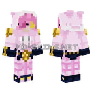 Holy Moly Pink Outfit Minecraft skin